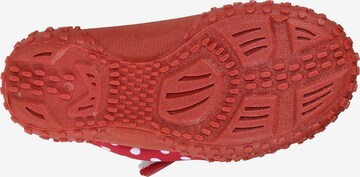 PLAYSHOES Beach & Pool Shoes 'Glückskäfer' in Red