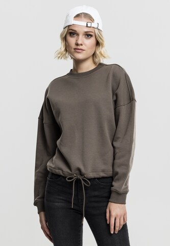 Urban Classics Свитшот в Зеленый