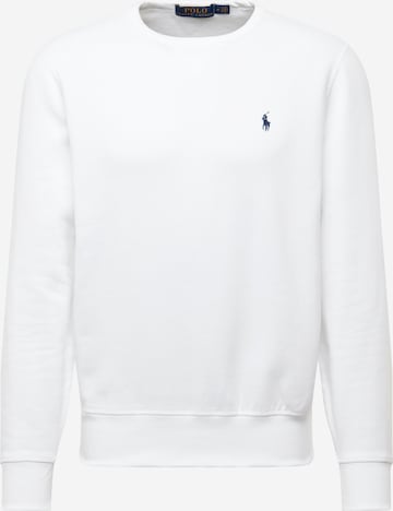 Coupe regular Sweat-shirt Polo Ralph Lauren en blanc : devant