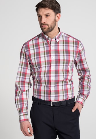 ETERNA Regular fit Zakelijk overhemd in Gemengde kleuren: voorkant