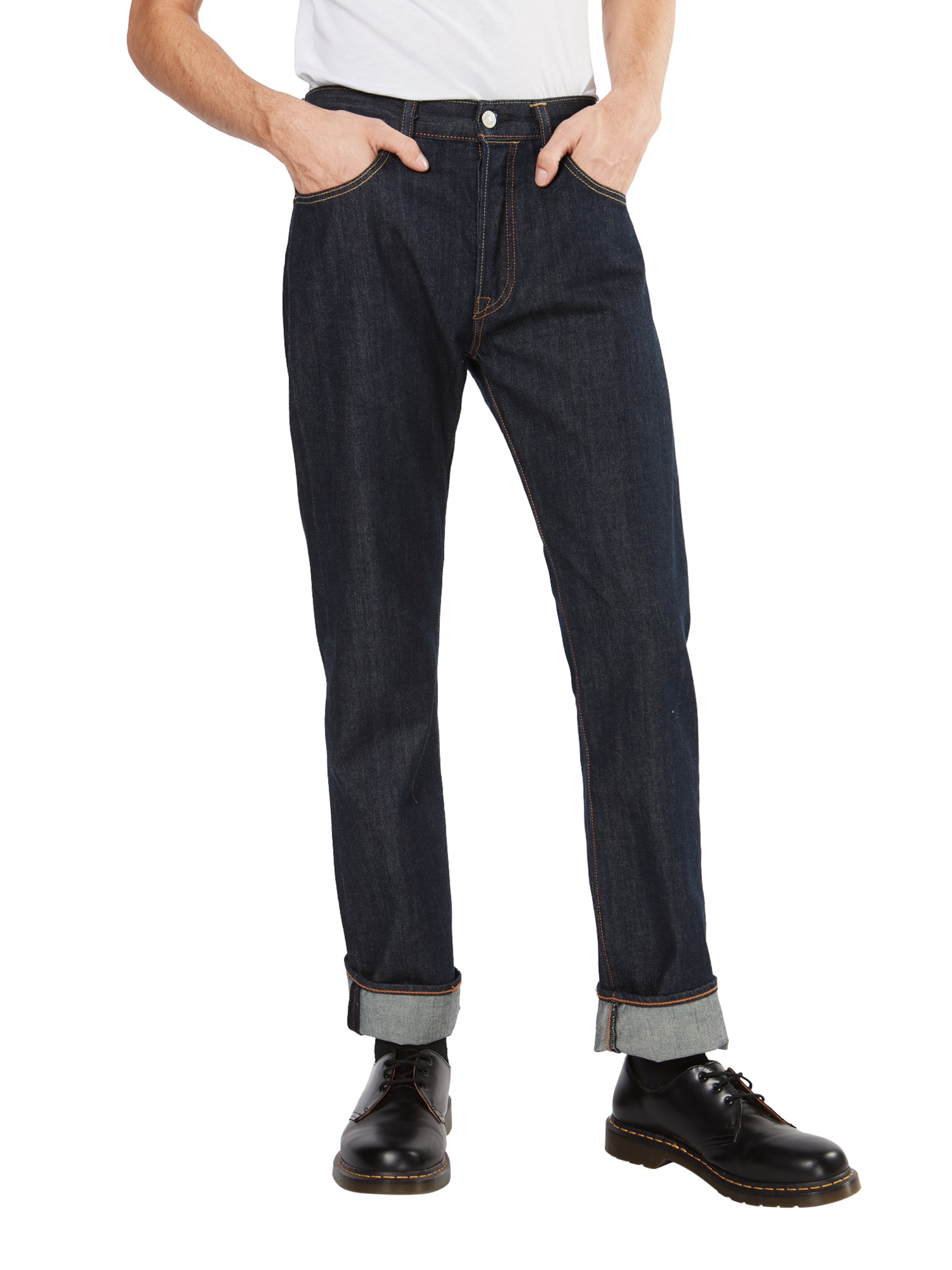 Tapered Jeans '501' di LEVI'S ® in blu: frontale