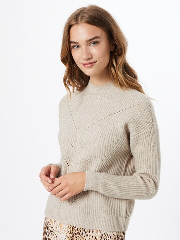 VILA Sweater in Beige: front