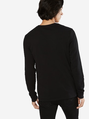 LEVI'S ® Shirt 'LS Graphic Tee T2' in Black: back