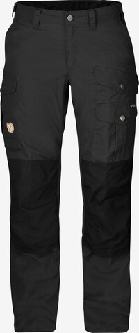 Fjällräven Regular Outdoorhose 'Barents Pro' in Grau: predná strana