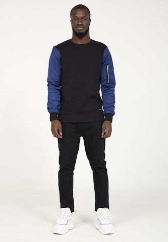 Sweat-shirt PLUS EIGHTEEN en bleu