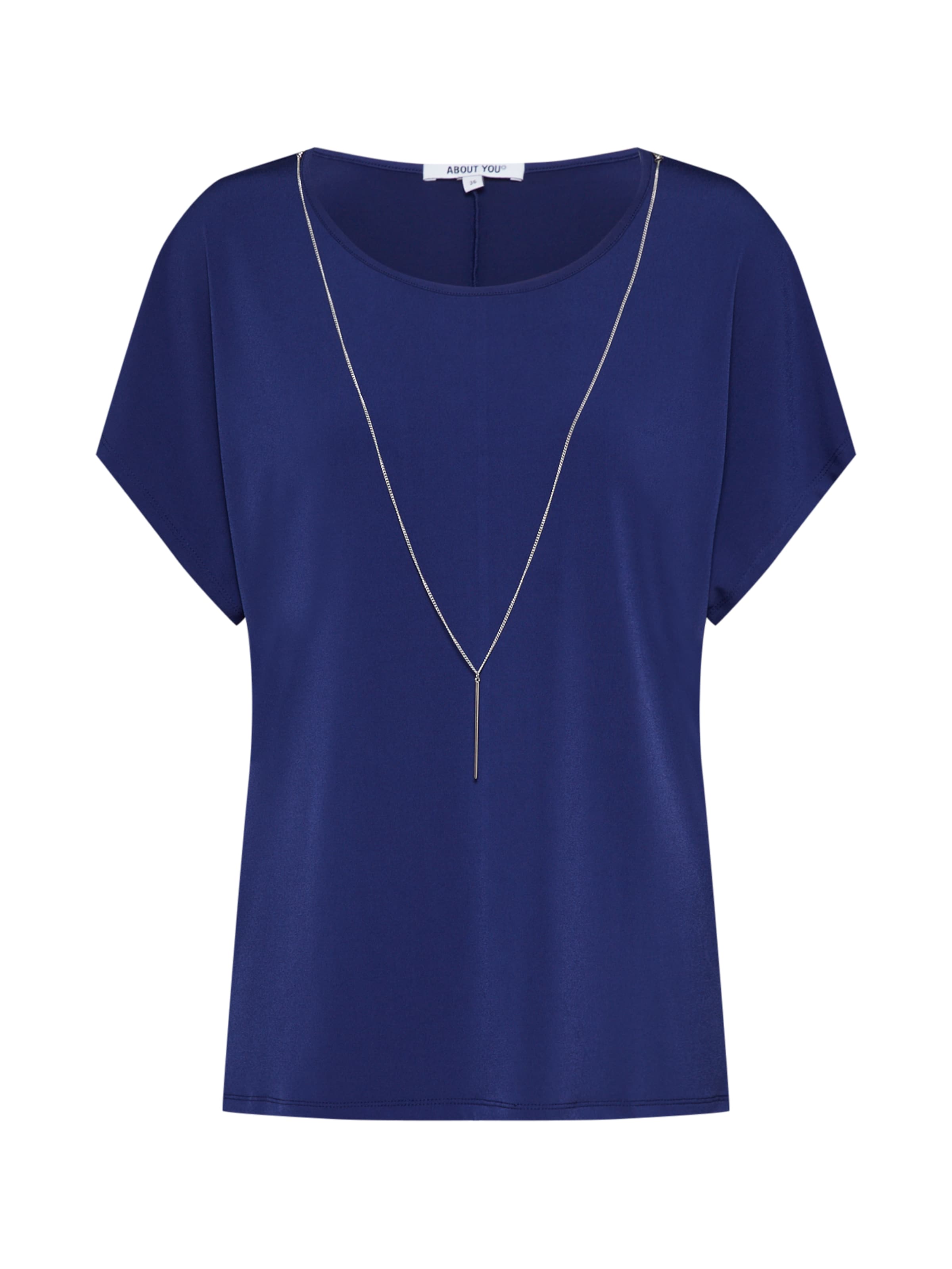 ABOUT YOU Tričko 'Mandy' - Modrá: predná strana