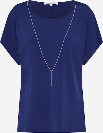 ABOUT YOU Shirt 'Mandy' in Blau: front