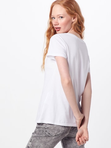 T-shirt 'Perfect Vneck' LEVI'S ® en blanc : derrière