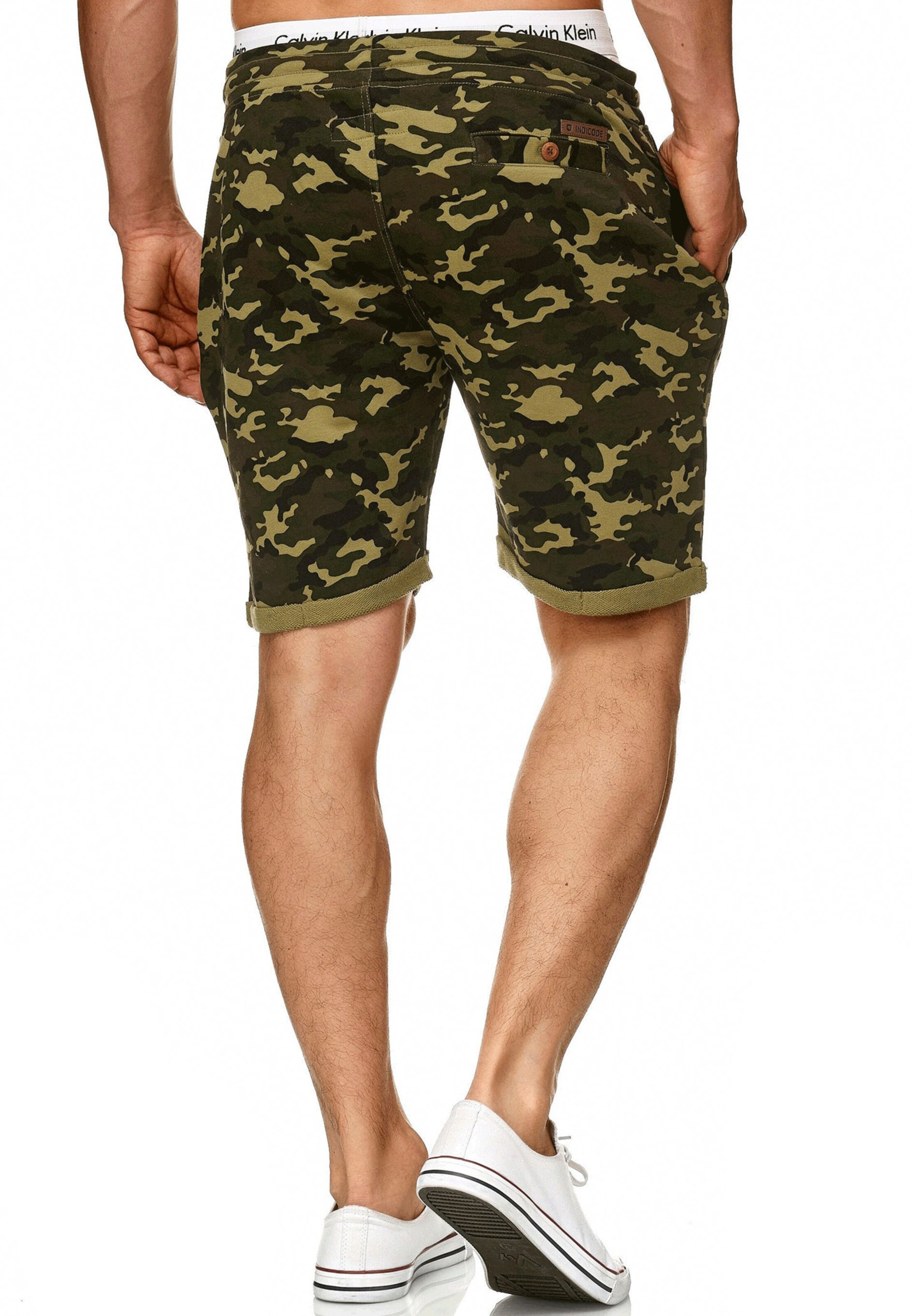 INDICODE JEANS Regular Pants 'Aldrich' in Green