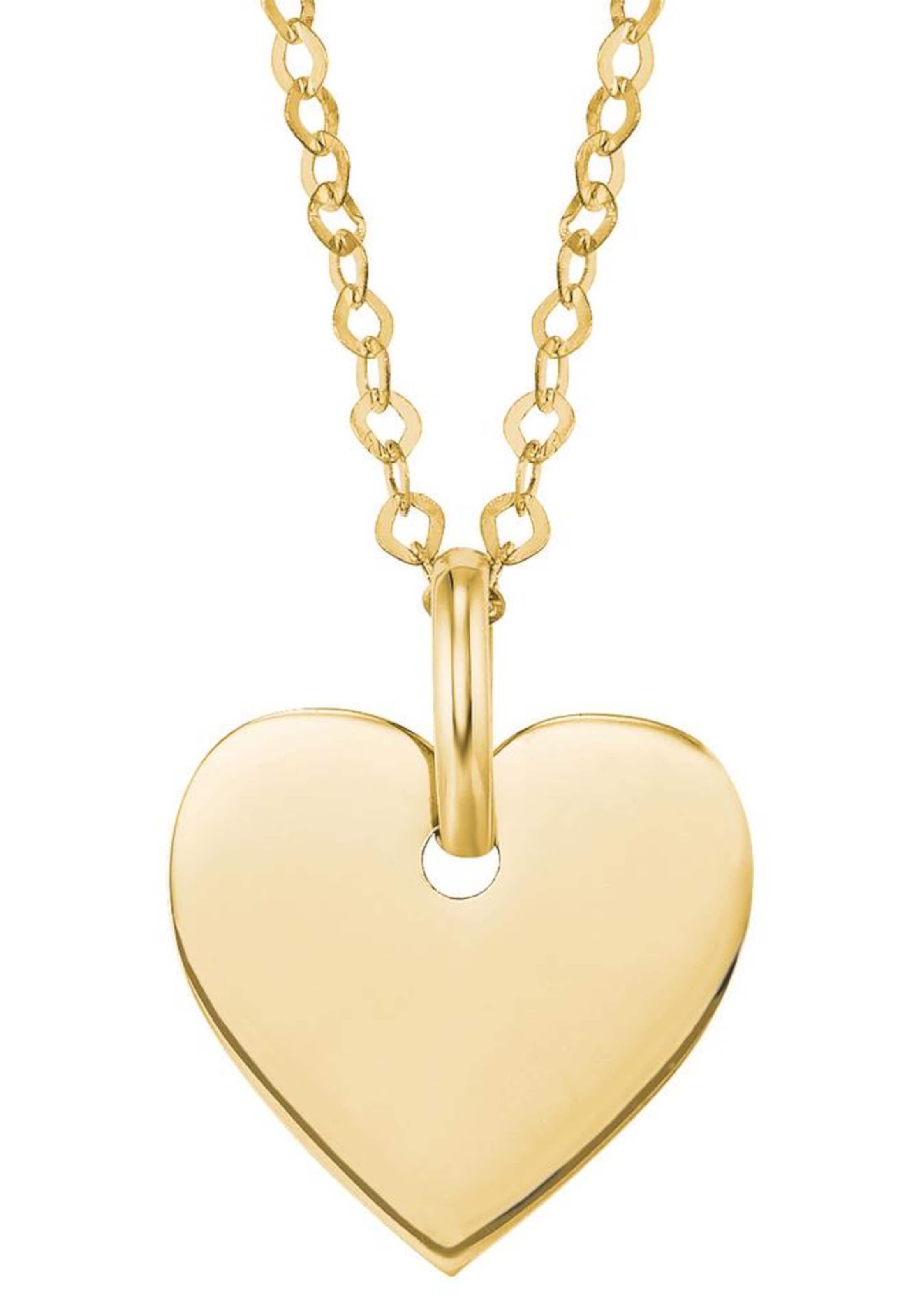 AMOR Kette in Gold: Vorderseite