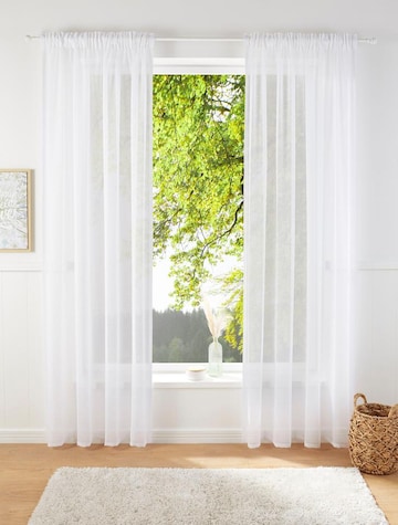 MY HOME Curtains & Drapes in White