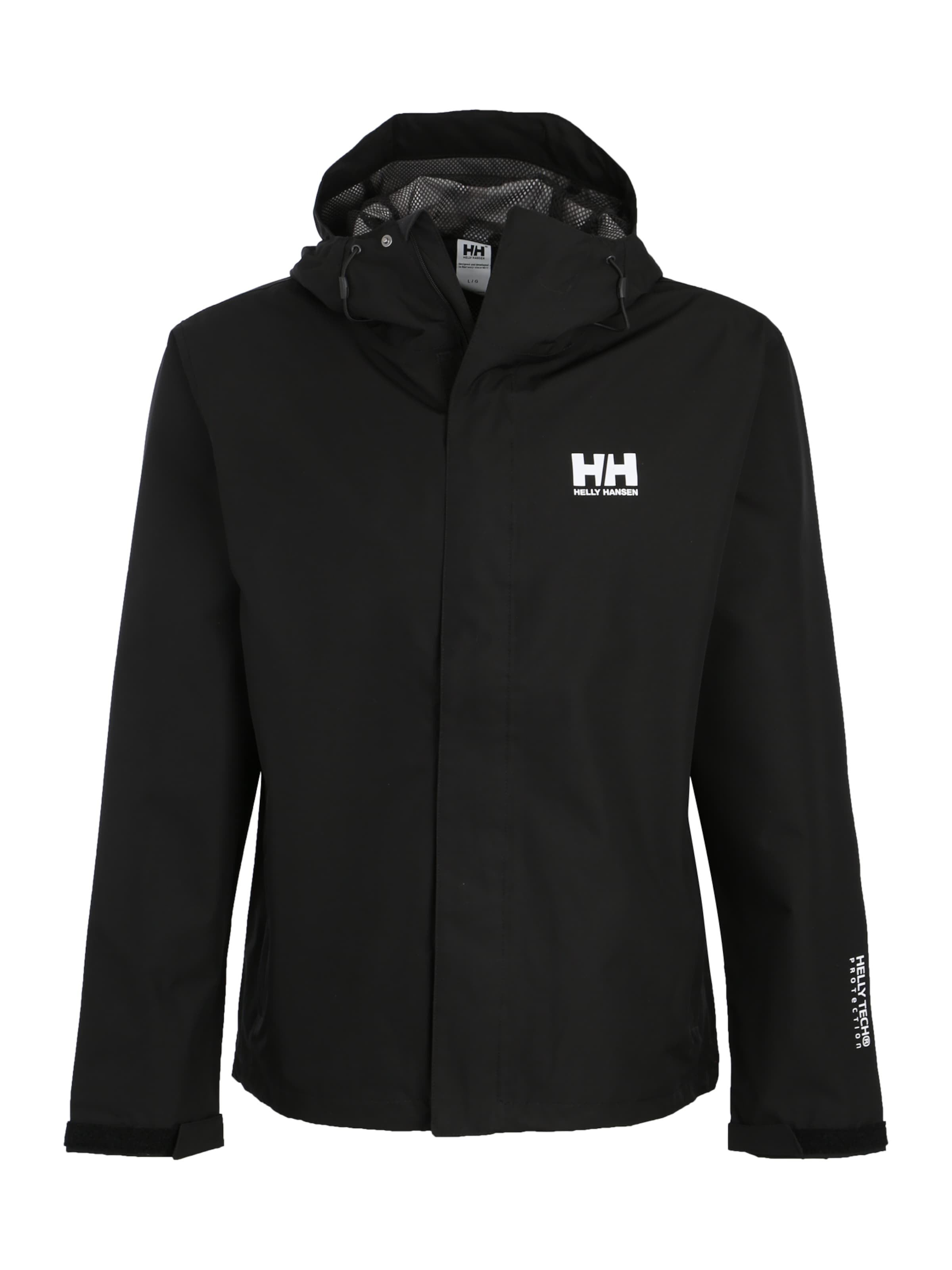 Veste outdoor 'Seven J' HELLY HANSEN en noir : devant