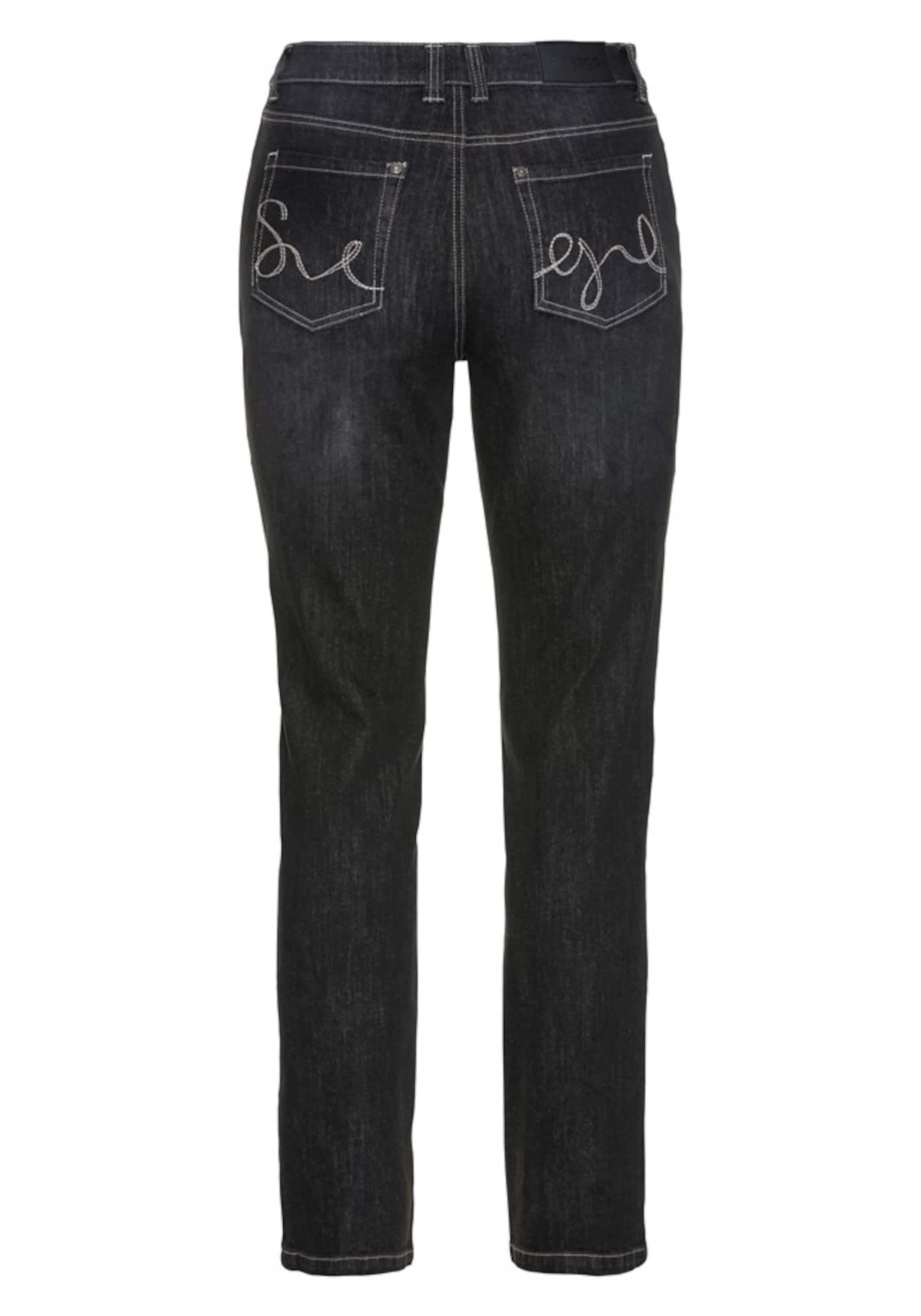 Frauen Jeans SHEEGO Jeans in Schwarz - RF46629