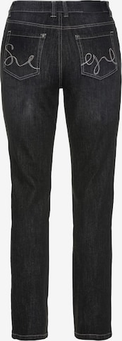 SHEEGO Regular Jeans in Black