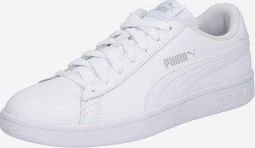 Sneaker bassa 'Smash V2' di PUMA in bianco: frontale