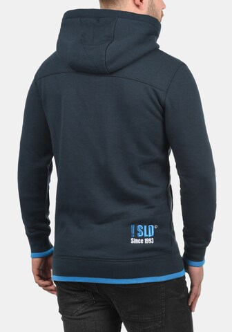 !Solid Kapuzensweatjacke 'BenjaminZip' in Blau