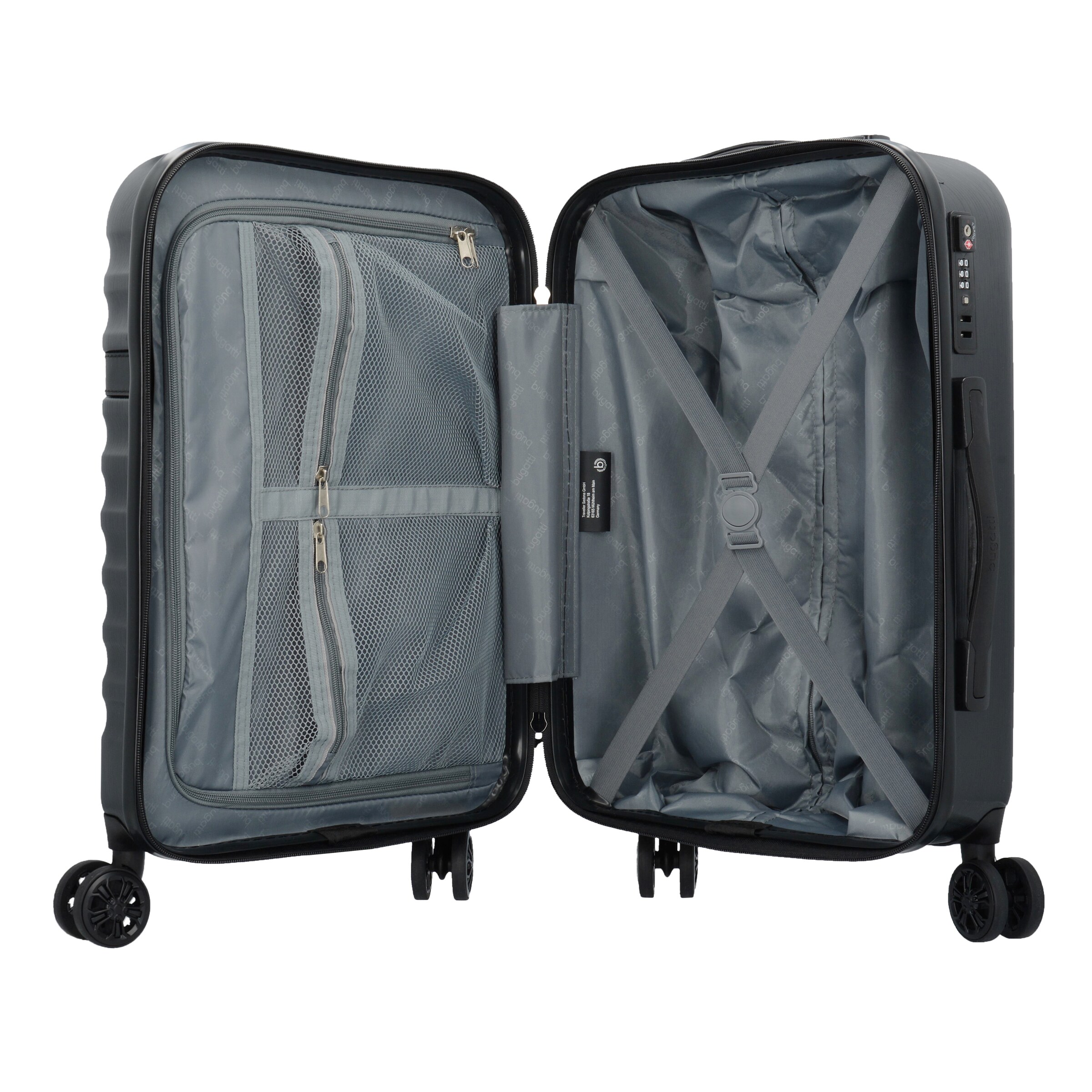 Trolley 'Corium' di bugatti in nero