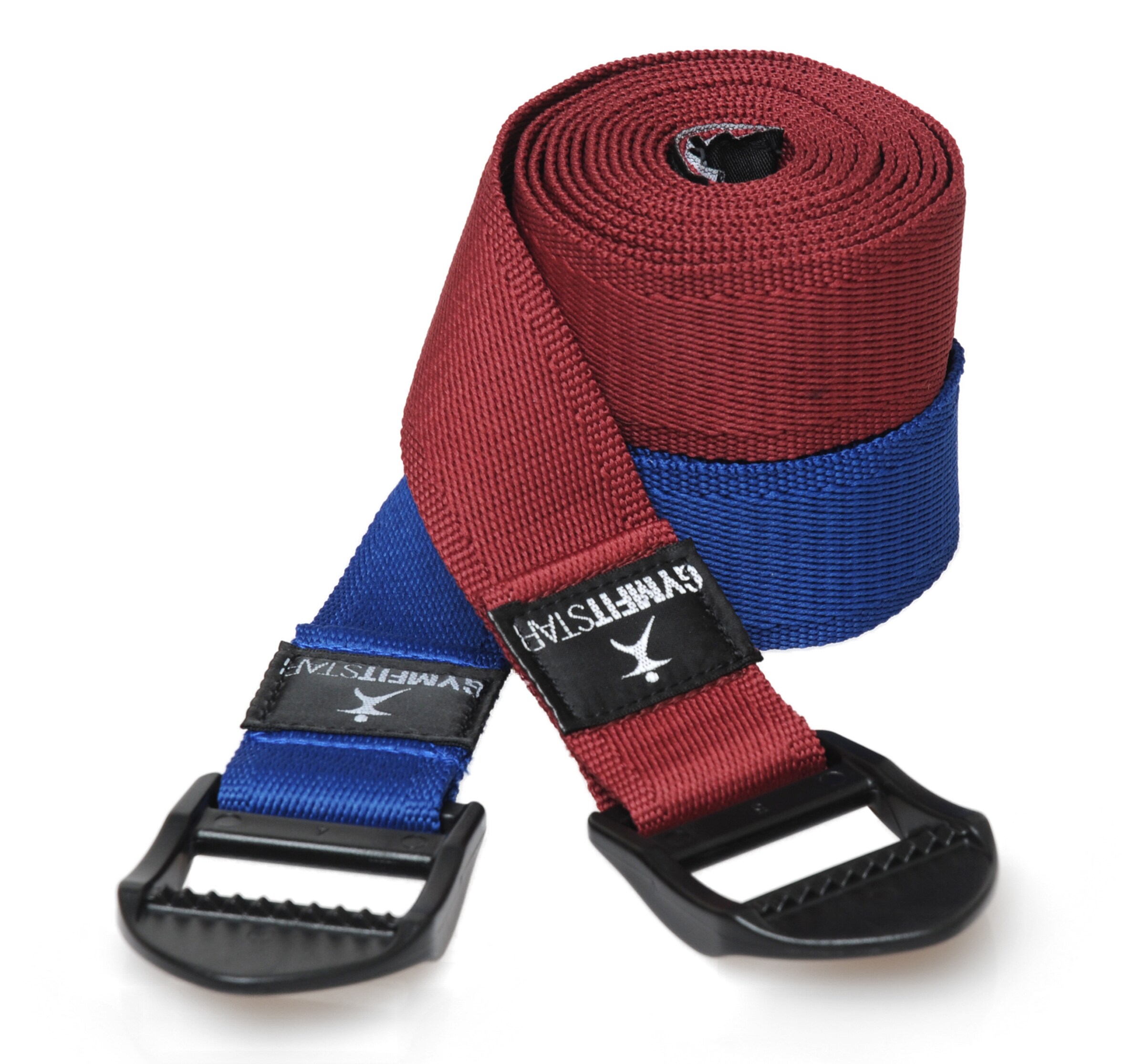 YOGISTAR.COM Yogagurt in Rot: Vorderseite