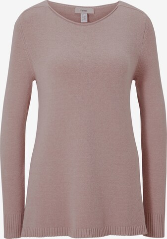 heine Sweater 'CASUAL' in Pink: front