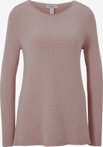 heine - Pullover 'CASUAL' em rosa: frente