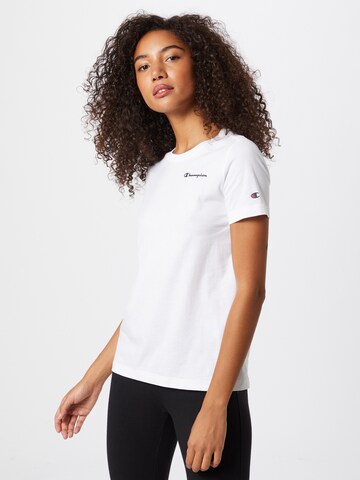 Champion Authentic Athletic Apparel Shirt in Wit: voorkant