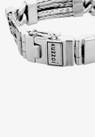 KUZZOI Armband 'Basic' in Zilver