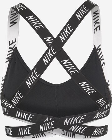 NIKE Bustier Sport bh in Zwart: terug