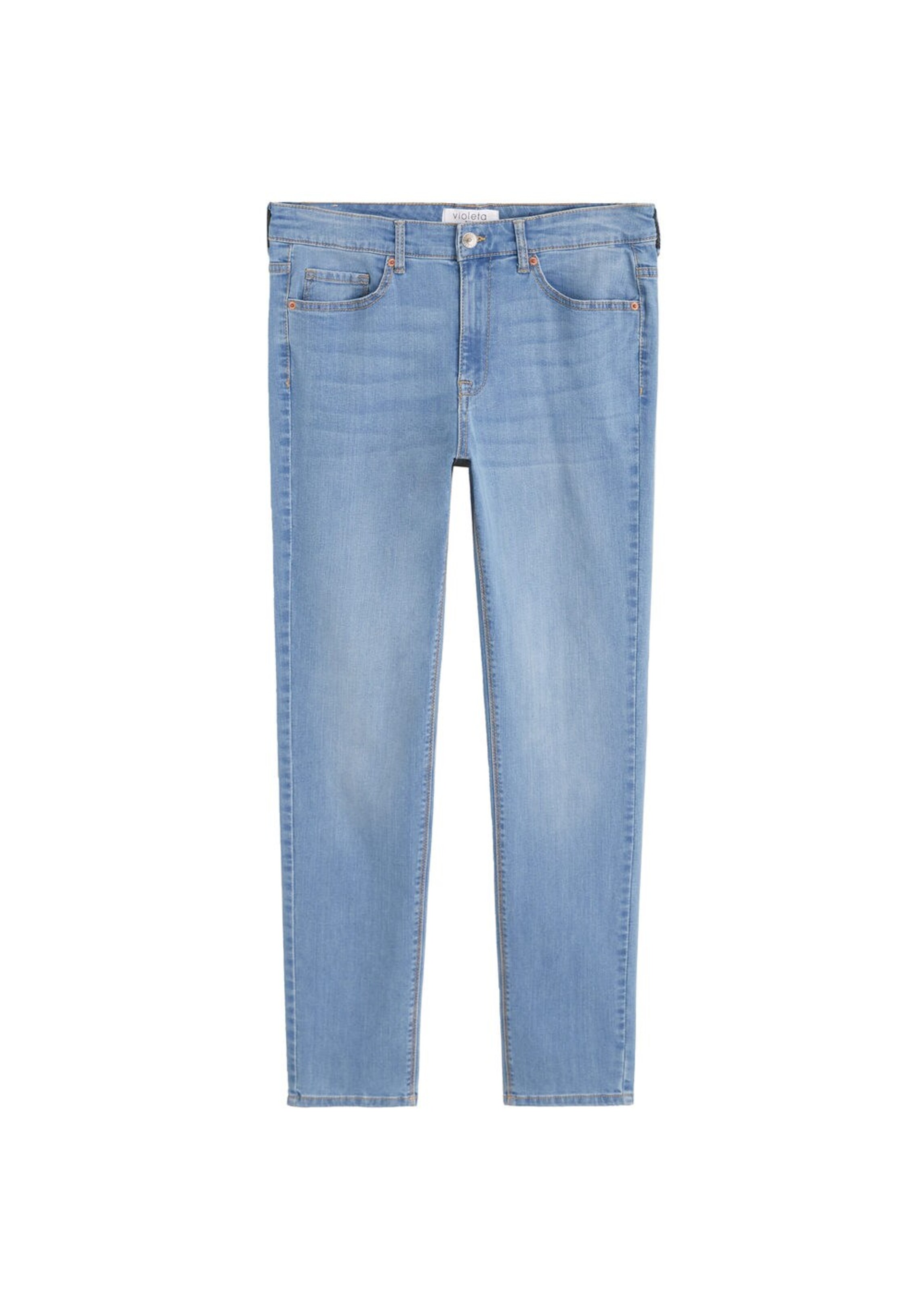 VIOLETA by Mango - Jeans 'Susan' in blue denim