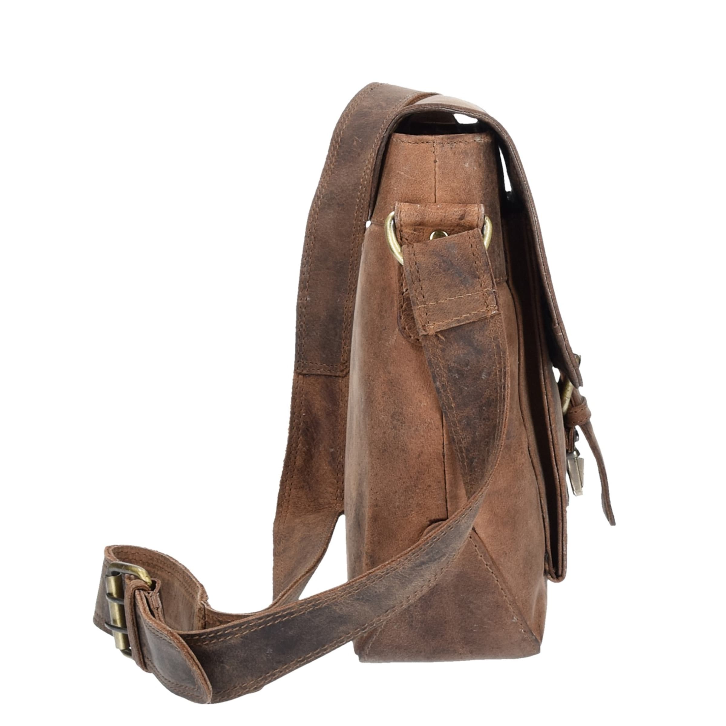 Messenger 'Antik' Harold's en marron