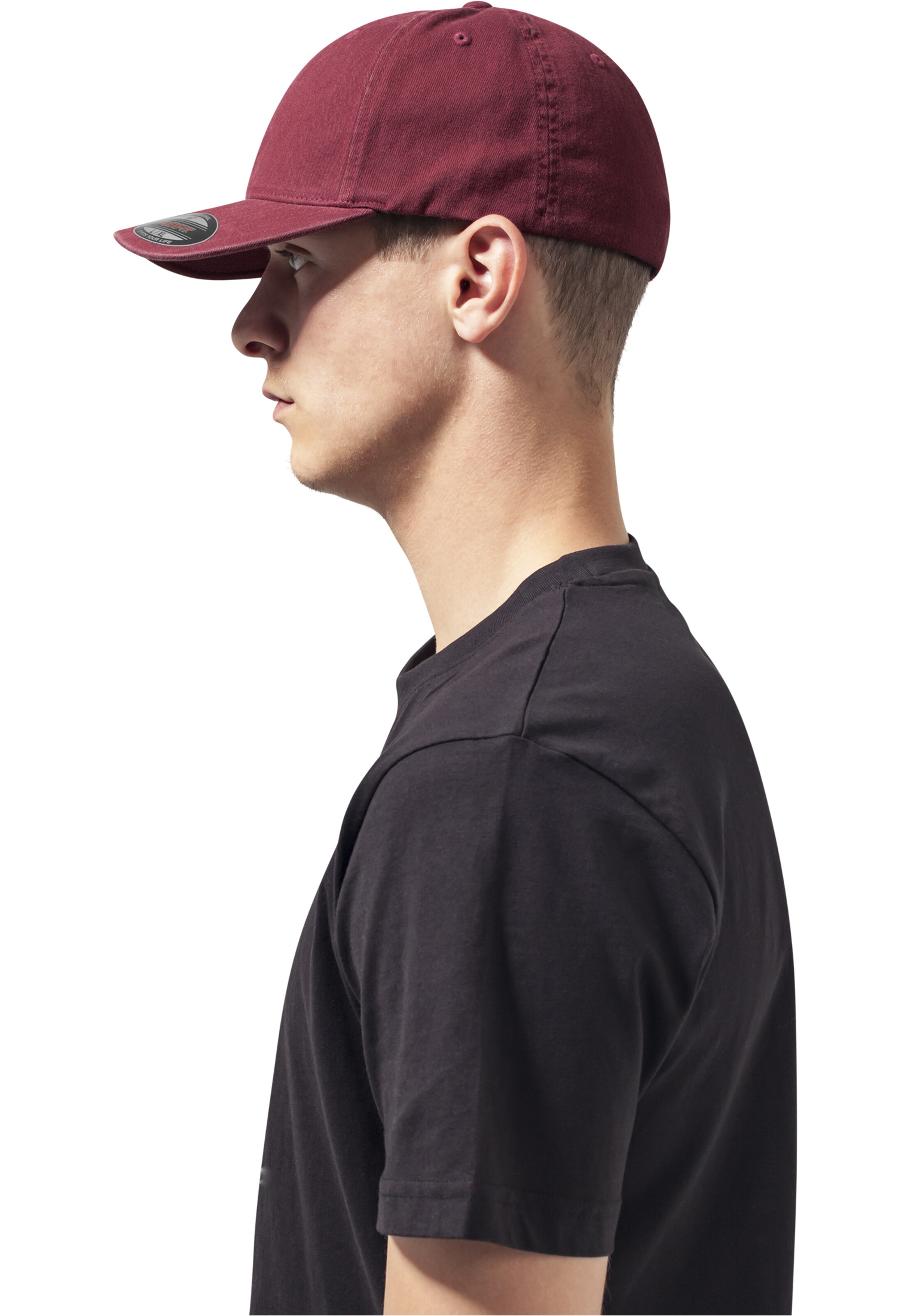 Cappello da baseball di Flexfit in rosso