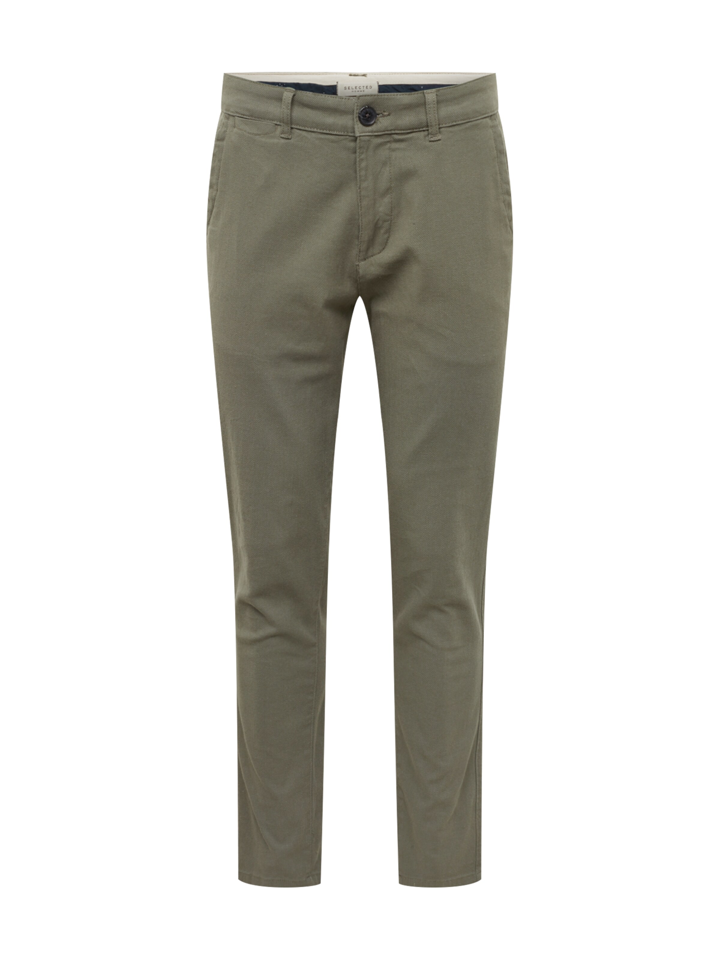 SELECTED HOMME Chino kalhoty 'Chris' - zelená
