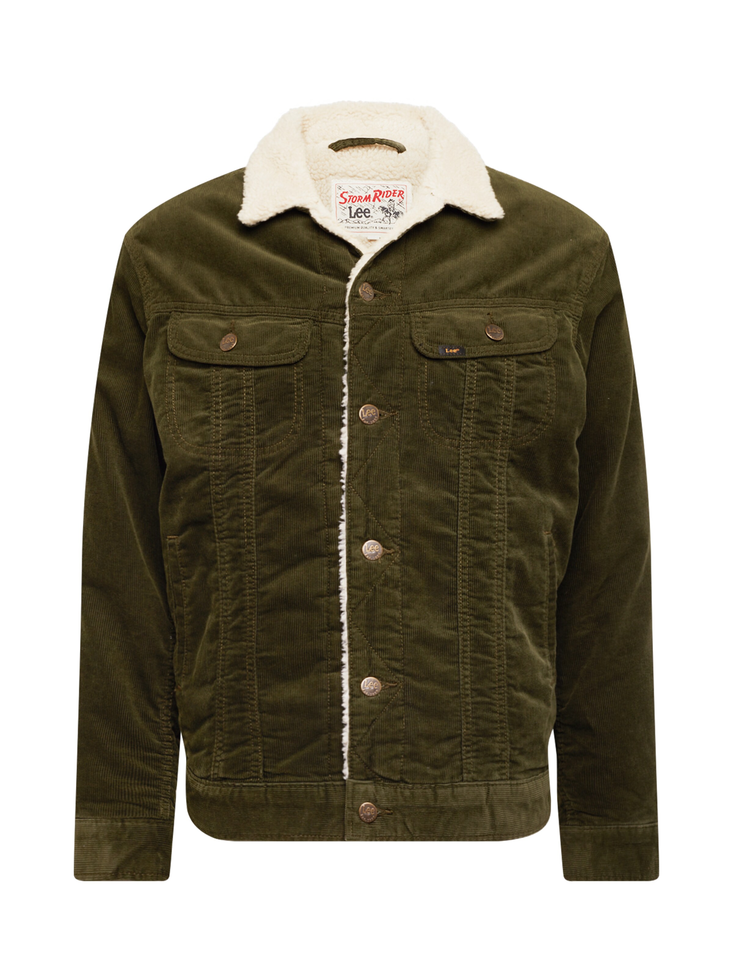 Lee - Tussenjas 'SHERPA JACKET' in de kleur Donkergroen