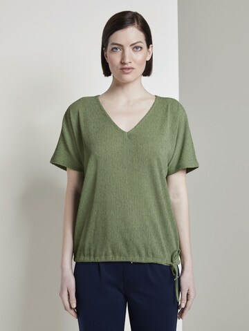 Maglietta di TOM TAILOR DENIM in verde: frontale