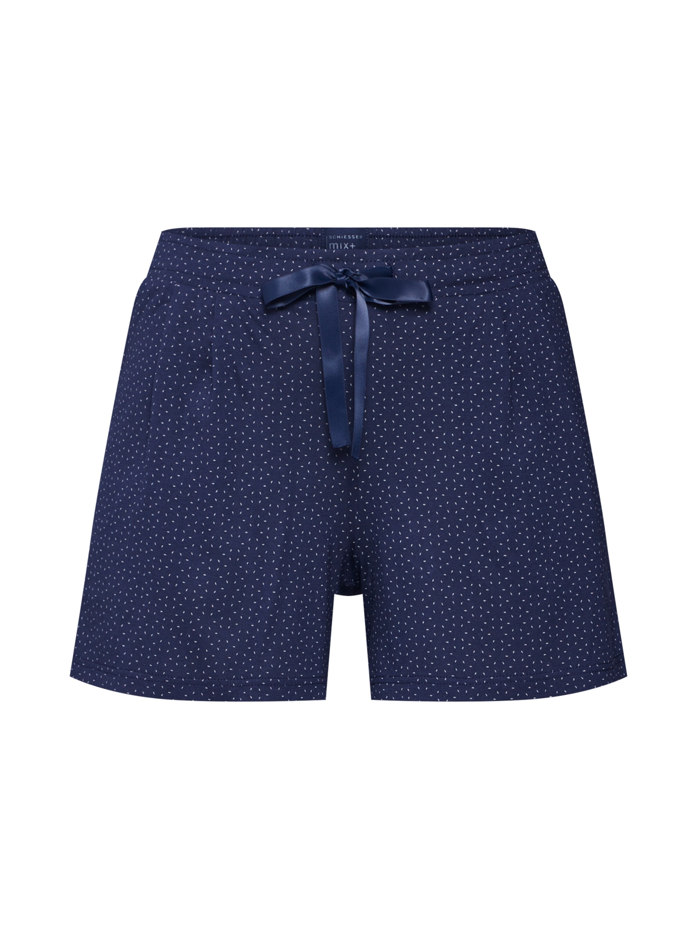 SCHIESSER - Korte pyjama in de kleur Nachtblauw