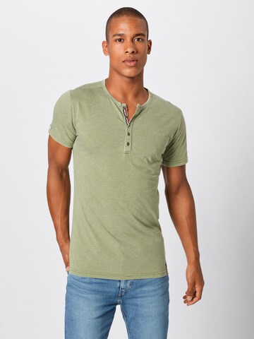 Key Largo Shirt 'Dieter' in Groen