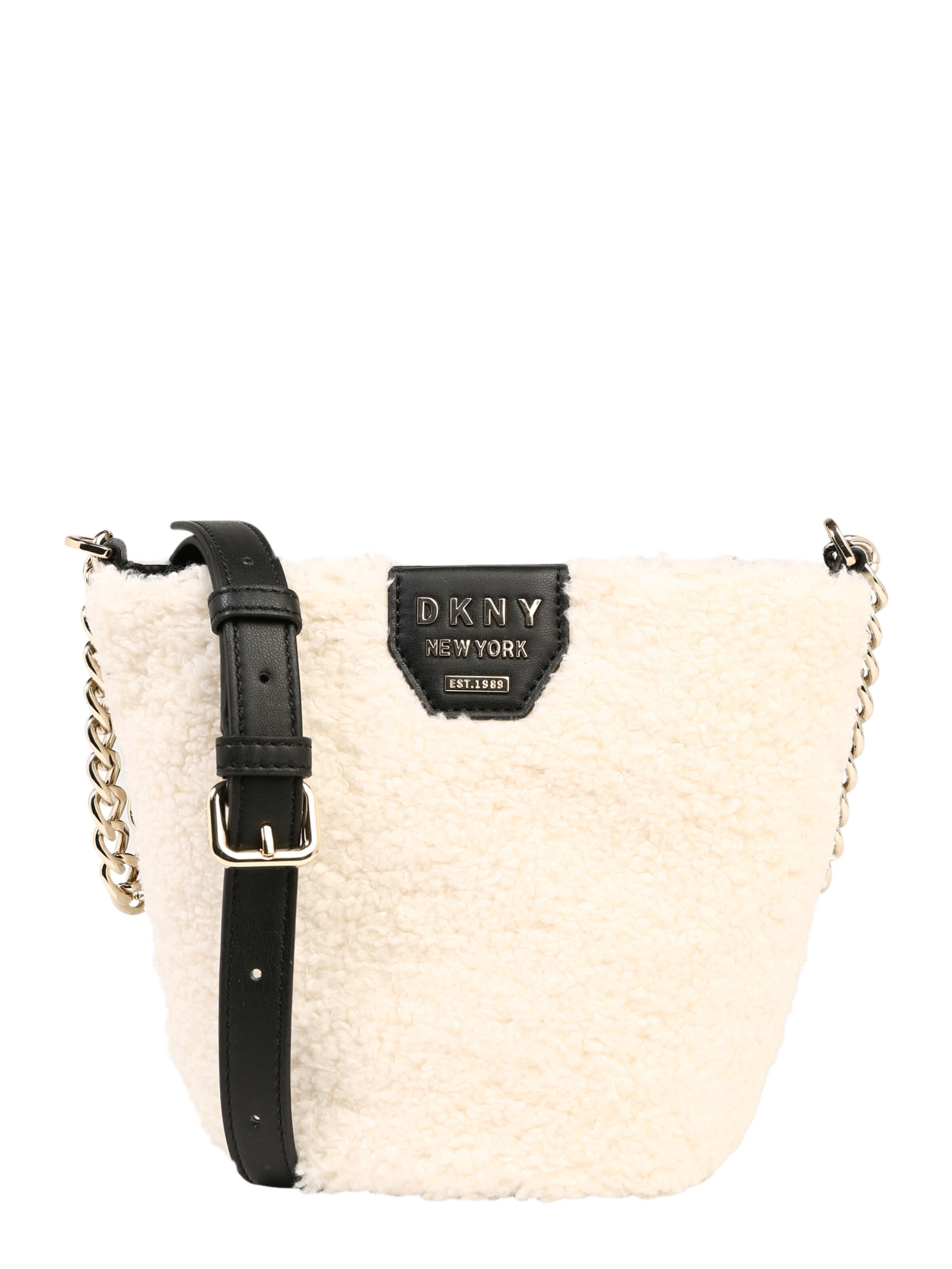 DKNY - Buideltas 'SHERPA ITEM-BUCKET-S' in de kleur Wit