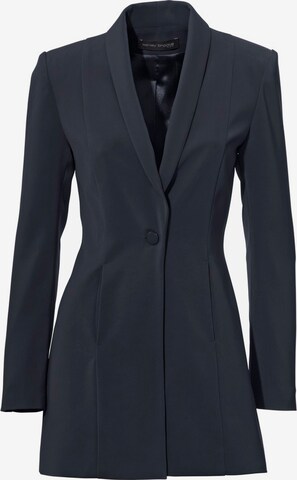 Blazer heine en bleu : devant