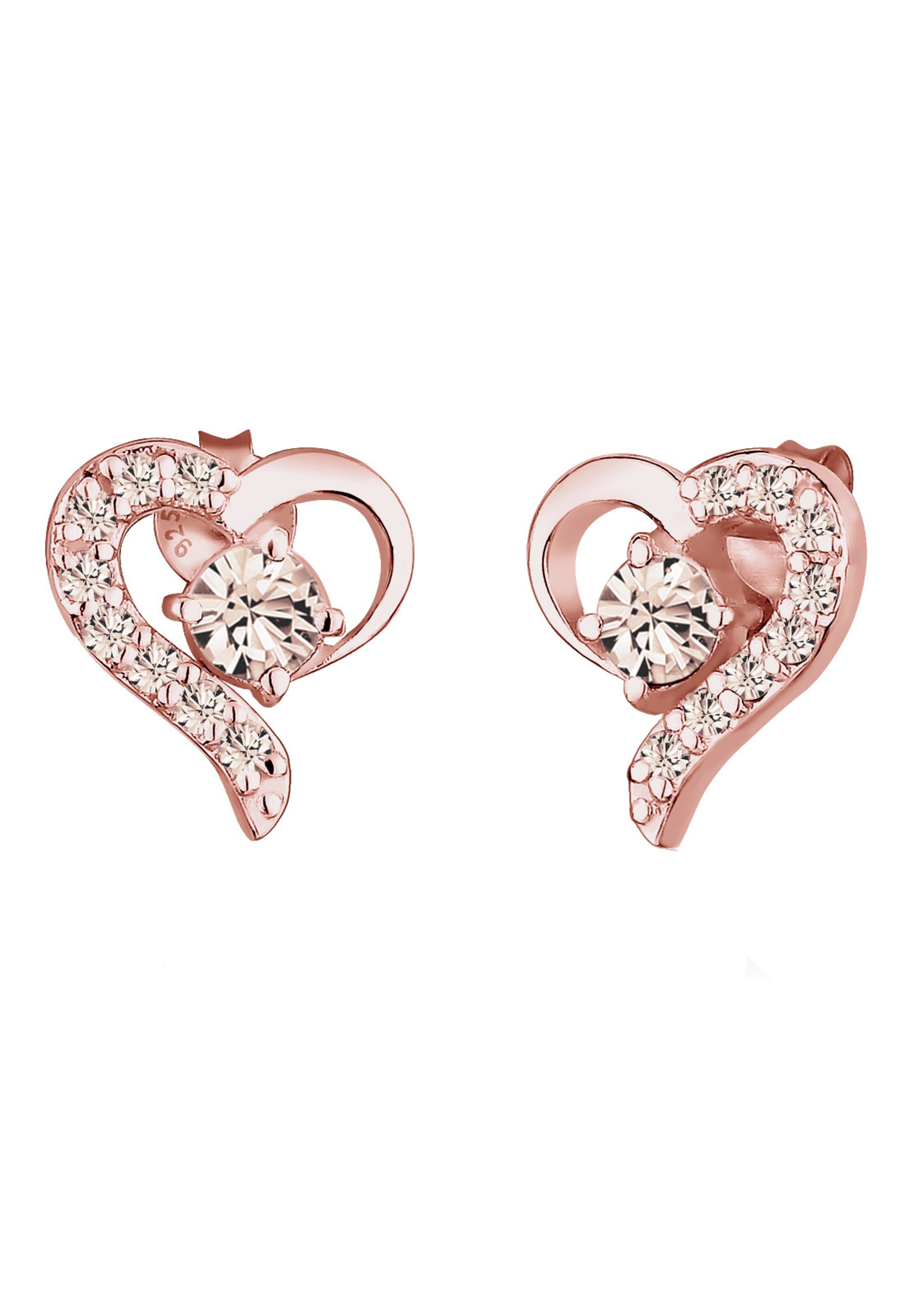 Boucles d'oreilles 'Herz' ELLI en or
