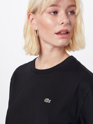 T-shirt LACOSTE en noir