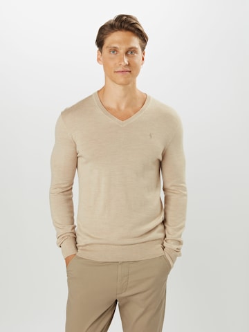 Polo Ralph Lauren Regular Fit Pullover i beige: forside