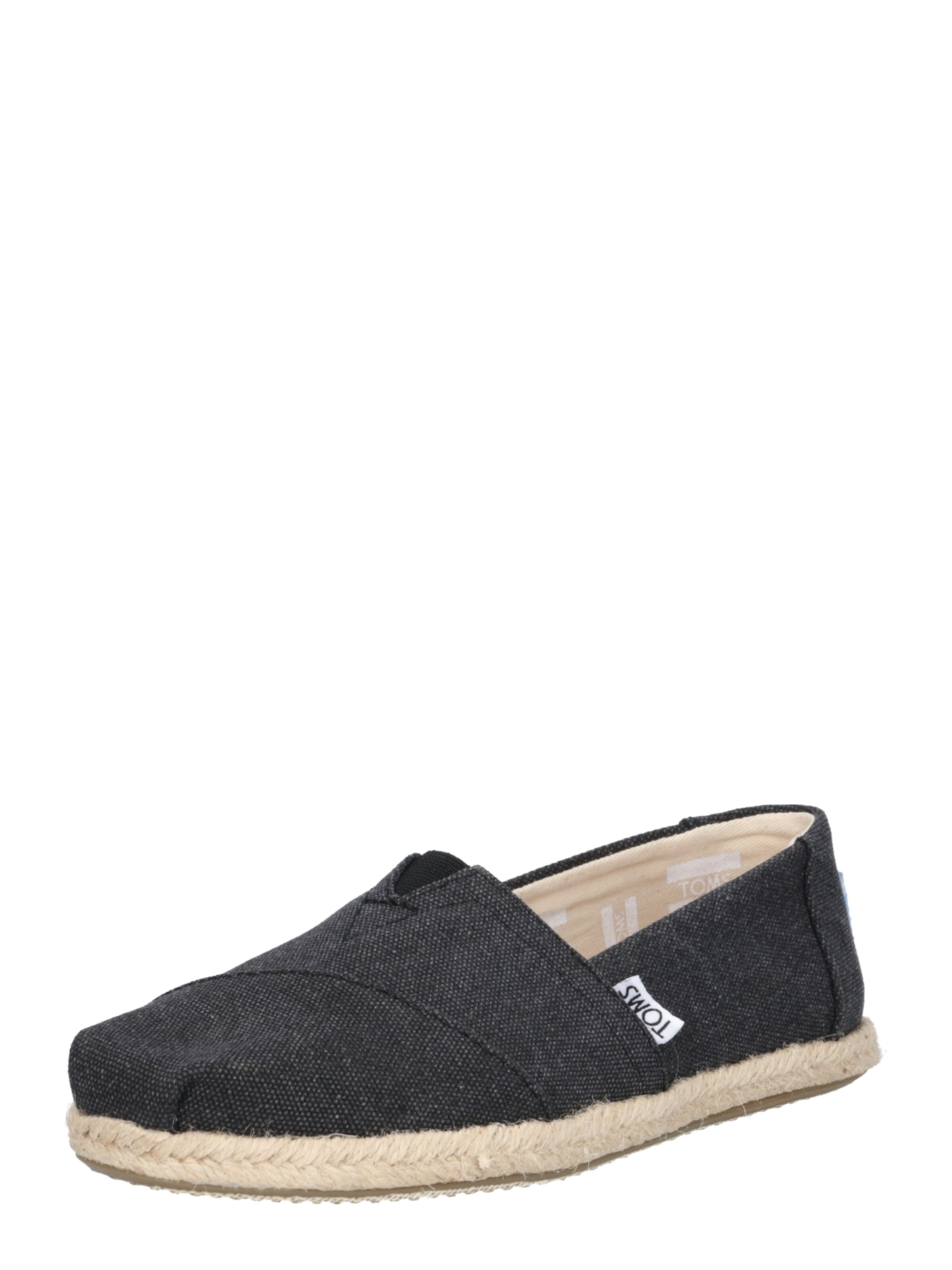toms espadrilles black