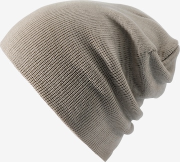 MSTRDS Beanie in Grey: front
