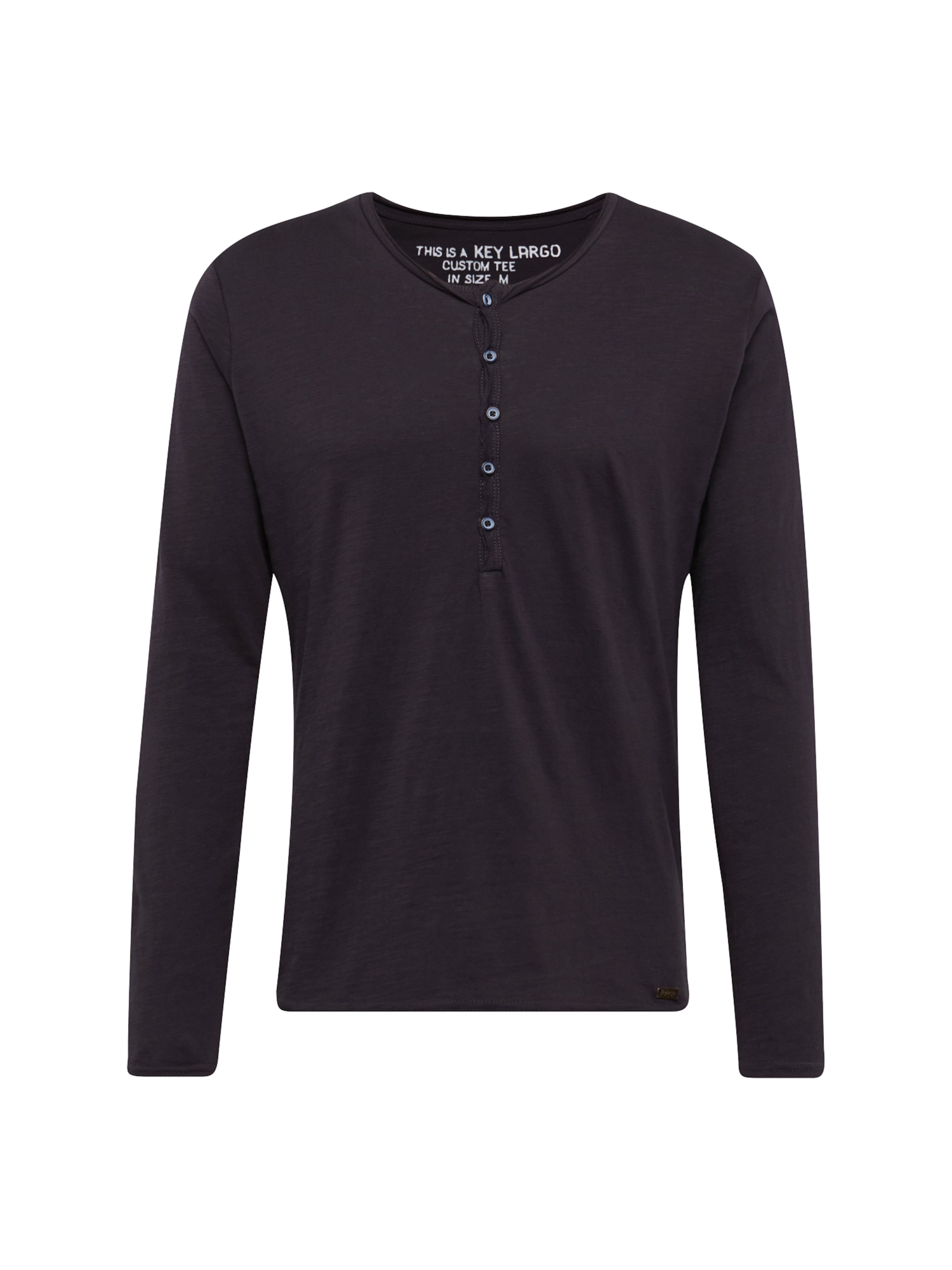 Key Largo Μπλουζάκι 'MLS00038' σε μπλε: μπροστά