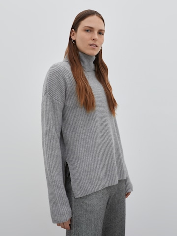 EDITED Pullover mit Kaschmiranteil 'Allegra' in Grau: predná strana