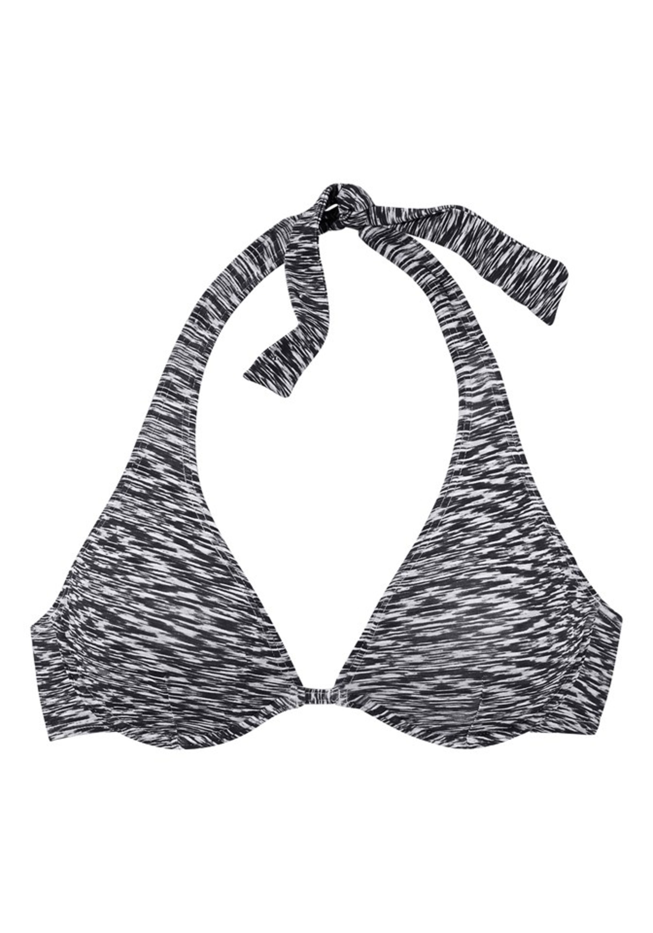 VENICE BEACH - Bikinitop 'Melange' in schwarz