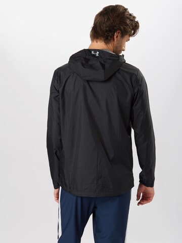 Veste de sport 'Forefront' UNDER ARMOUR en noir