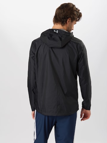 UNDER ARMOUR Athletic Jacket 'Forefront' in Black