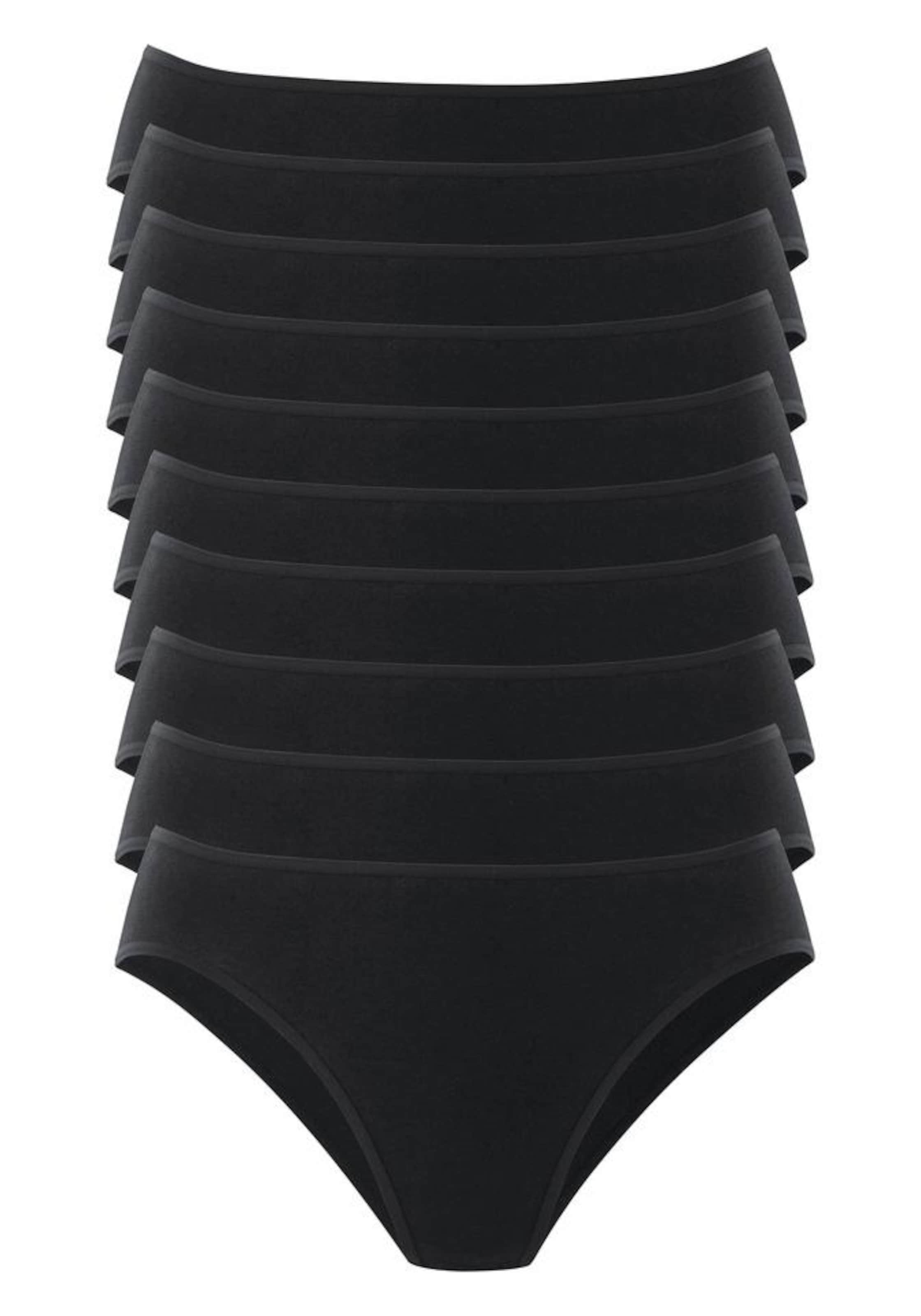 PETITE FLEUR Slip i sort: forside