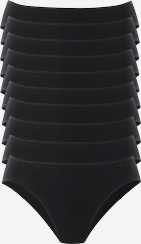 PETITE FLEUR Panty in Black: front