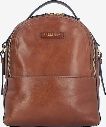 The Bridge Backpack 'Pearldistrict' in Brown: front